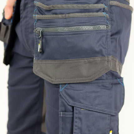 DASSY DASSY® Trix stretch korte werkbroek met toolzakken