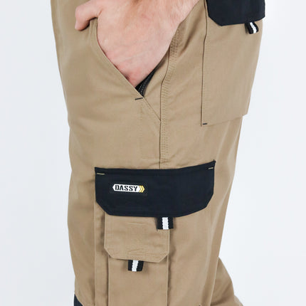 DASSY DASSY® Versailles Amerikaanse overall met kniezakken