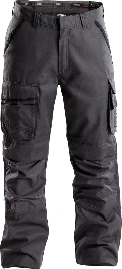 DASSY Dassy werkbroek grijs/zwart maat 62
