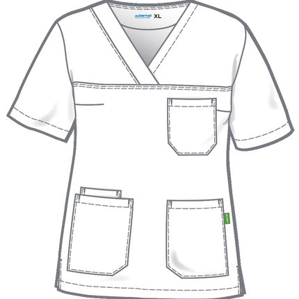 De Berkel De Berkel Mila stretch zorgtop dames