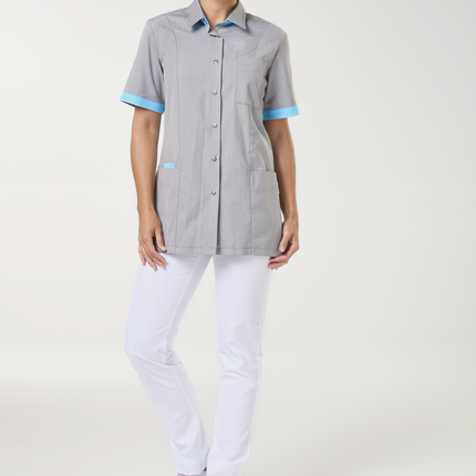 Haen Haen Zorgjas Fijke grijstint