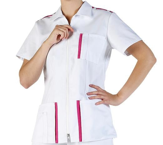 Haen Haen zorgjas met rits Cora