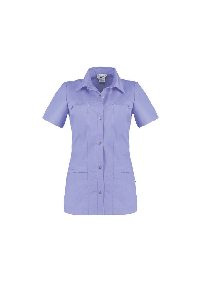 Haen Haen zorgjasje blauw melee maat XS