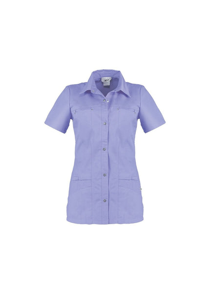 Haen Haen zorgjasje blauw melee maat XS