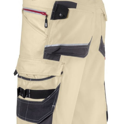 HaVep Havep korte werkbroek khaki/grijs maat 48