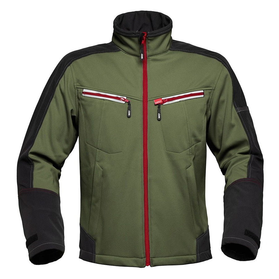 HaVep Havep softshell jas groen maat M en L