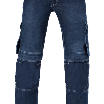 HaVep Werkspijkerbroek met kniestukken en stretch