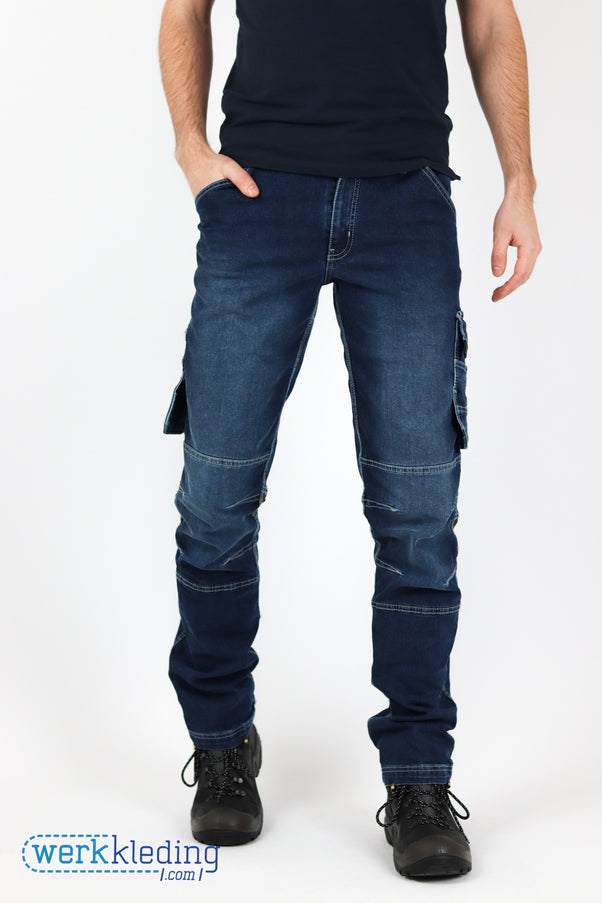 HaVep Werkspijkerbroek met stretch