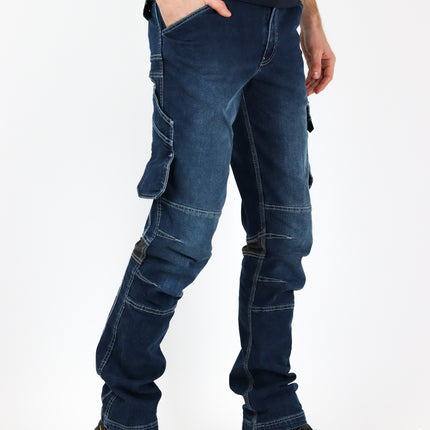 HaVep Werkspijkerbroek met stretch