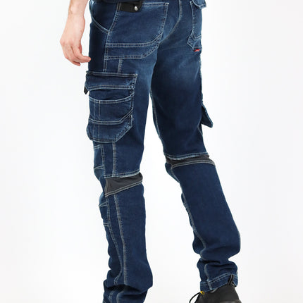 HaVep Werkspijkerbroek met stretch