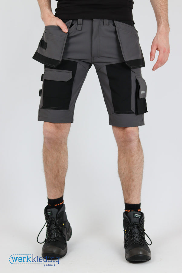 Herock HEROCK® Spoki Korte Werkbroek Stretch en gereedschapszakken