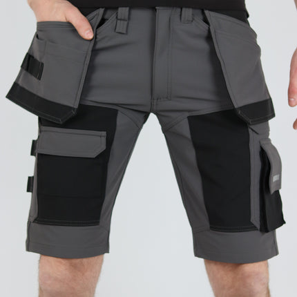 Herock HEROCK® Spoki Korte Werkbroek Stretch en gereedschapszakken