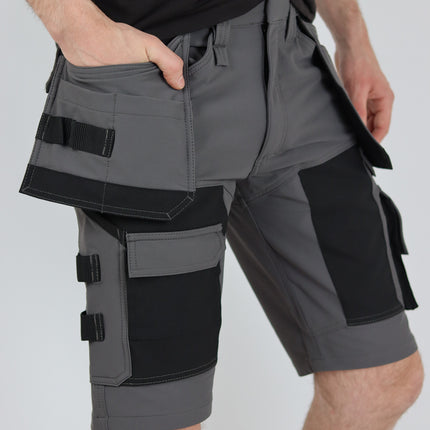 Herock HEROCK® Spoki Korte Werkbroek Stretch en gereedschapszakken