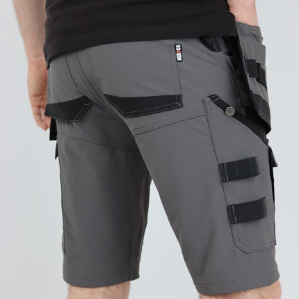 Herock HEROCK® Spoki Korte Werkbroek Stretch en gereedschapszakken