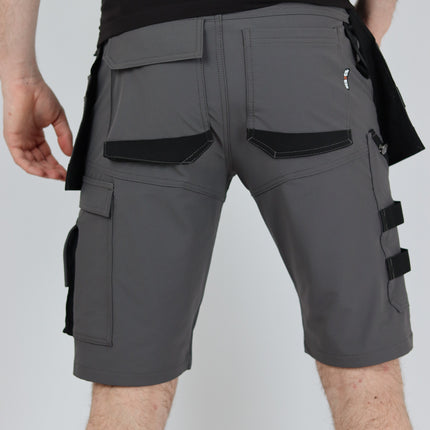 Herock HEROCK® Spoki Korte Werkbroek Stretch en gereedschapszakken