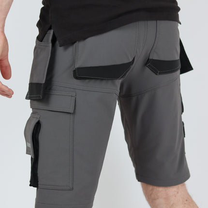 Herock HEROCK® Spoki Korte Werkbroek Stretch en gereedschapszakken