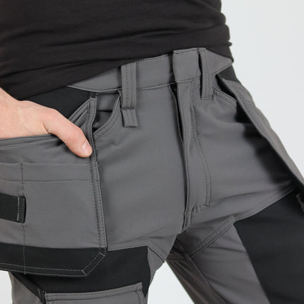 Herock HEROCK® Spoki Korte Werkbroek Stretch en gereedschapszakken
