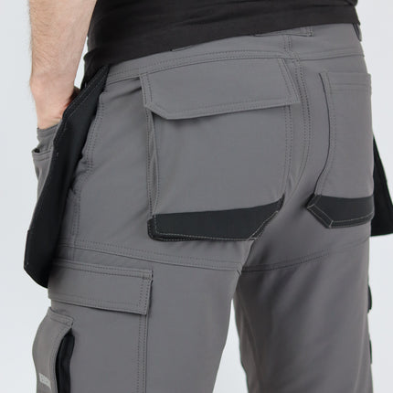 Herock HEROCK® Spoki Korte Werkbroek Stretch en gereedschapszakken