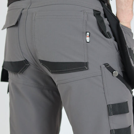 Herock HEROCK® Spoki Korte Werkbroek Stretch en gereedschapszakken