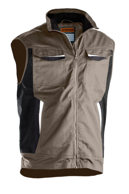 Jobman Jobman bodywarmer ongevoerd 7507