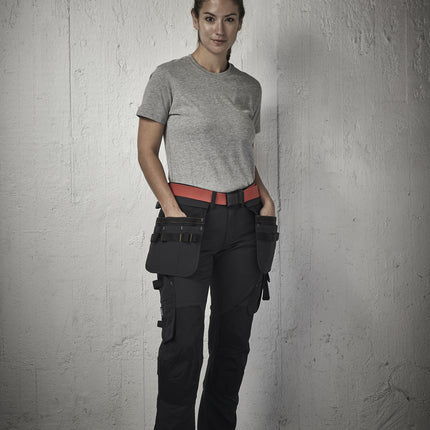 Jobman Stretch werkbroek dames met kniezakken en toolpockets Jobman 2371