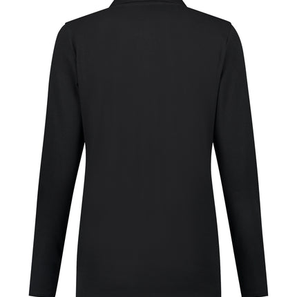 Lemon & Soda Dames poloshirt lange mouw Lemon&Soda