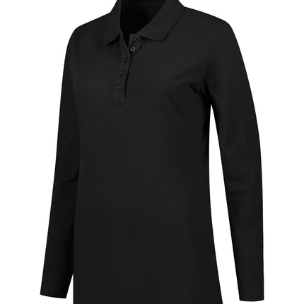 Lemon & Soda Dames poloshirt lange mouw Lemon&Soda