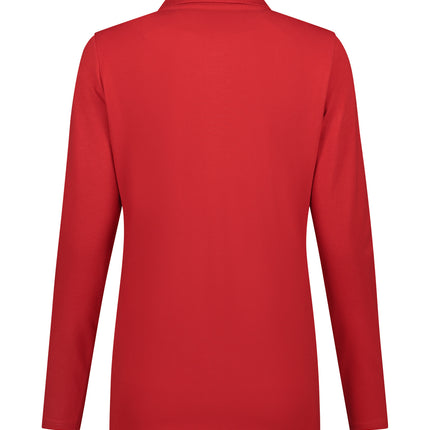 Lemon & Soda Dames poloshirt lange mouw Lemon&Soda