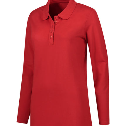 Lemon & Soda Dames poloshirt lange mouw Lemon&Soda