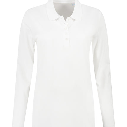 Lemon & Soda Dames poloshirt lange mouw Lemon&Soda