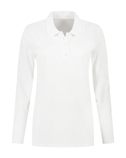 Lemon & Soda Dames poloshirt lange mouw Lemon&Soda
