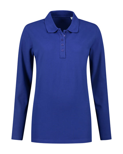 Lemon & Soda Dames poloshirt lange mouw Lemon&Soda