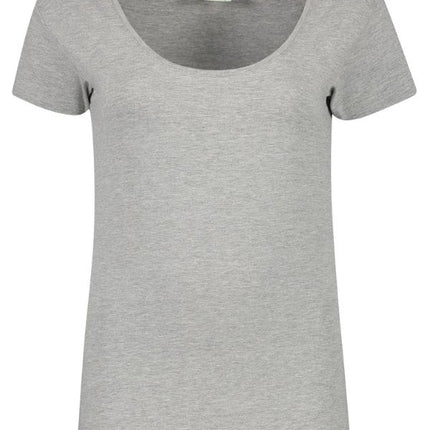 Lemon & Soda Dames T-shirt ronde hals stretch extra lang