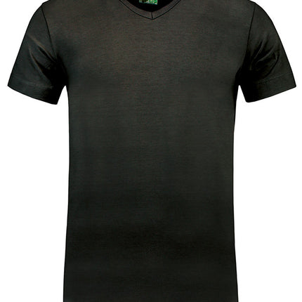 Lemon & Soda Extra lang T-shirt met V-hals L&S