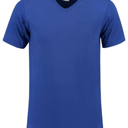 Lemon & Soda Extra lang T-shirt met V-hals L&S