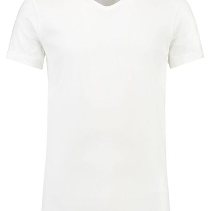 Lemon & Soda Extra lang T-shirt met V-hals L&S