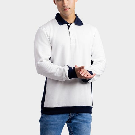 Lemon & Soda Polosweater contrast Lemon & Soda 4700