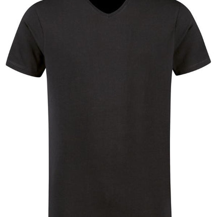 Lemon & Soda Stretch T-shirt V-hals heren lang