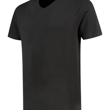 Lemon & Soda Stretch T-shirt V-hals heren lang