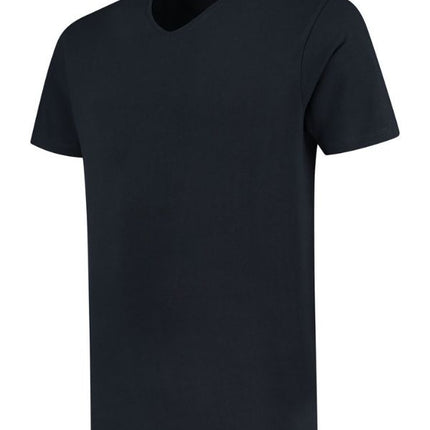 Lemon & Soda Stretch T-shirt V-hals heren lang