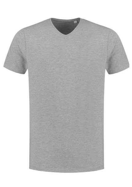 Lemon & Soda Stretch T-shirt V-hals heren lang