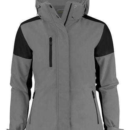 Printer PRINTER Prime gevoerde softshell jas dames