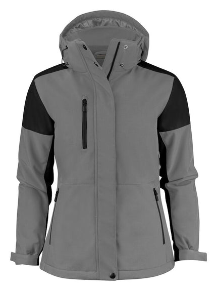 Printer PRINTER Prime gevoerde softshell jas dames
