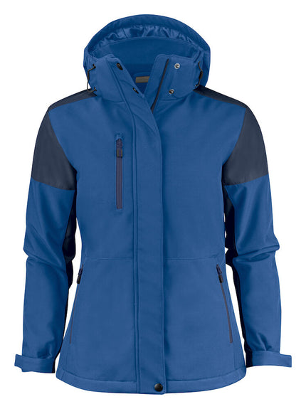Printer PRINTER Prime gevoerde softshell jas dames