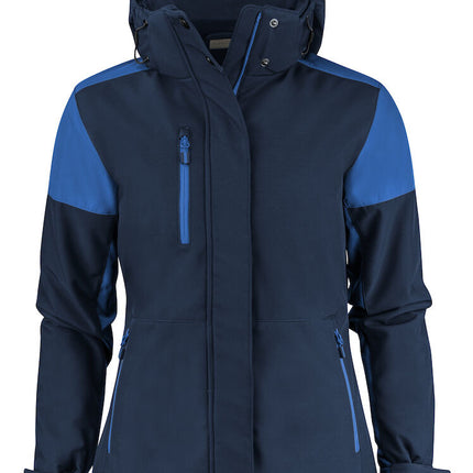 Printer PRINTER Prime gevoerde softshell jas dames