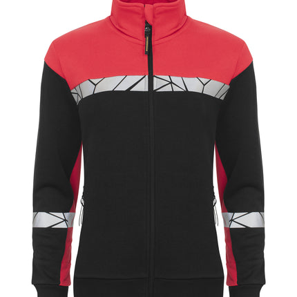 Projob Dames sweater met rits Projob Progression 7105