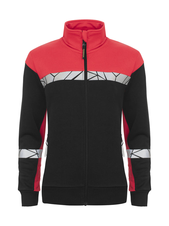 Projob Dames sweater met rits Projob Progression 7105