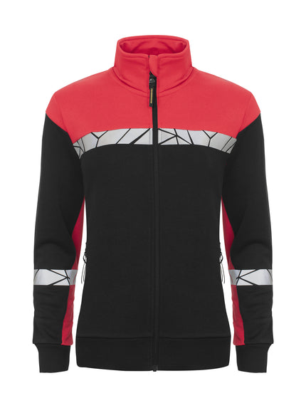 Projob Dames sweater met rits Projob Progression 7105