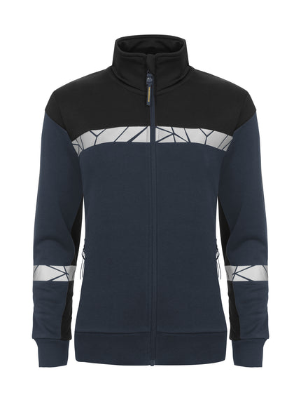 Projob Dames sweater met rits Projob Progression 7105
