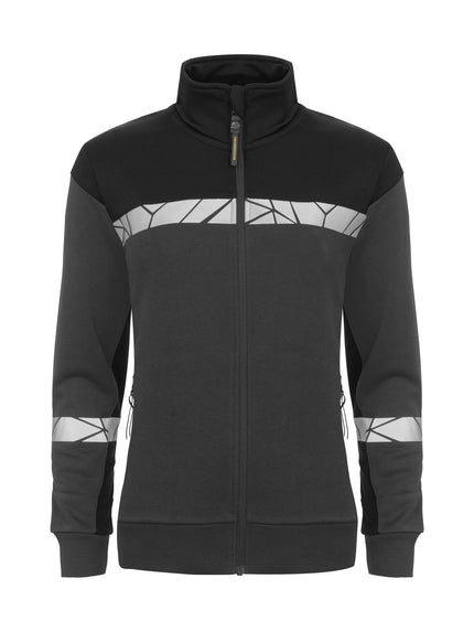 Projob Dames sweater met rits Projob Progression 7105